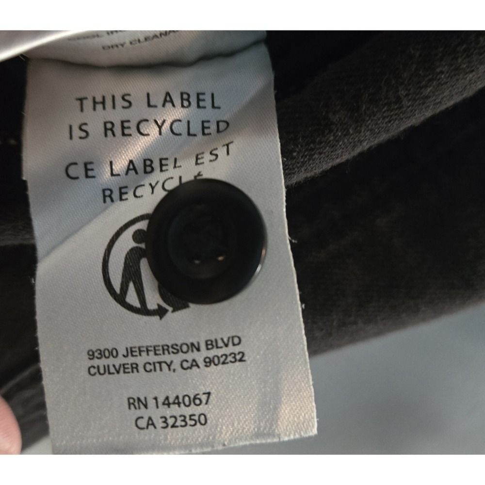 Outerknown XS Utility Zip-up Coveralls Organic Cotton Linen Unique Patch - Picture 7 of 10